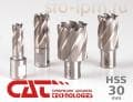 Корончатые сверла HSS по металлу CAT-TOOLS RED Line HSS L-30мм